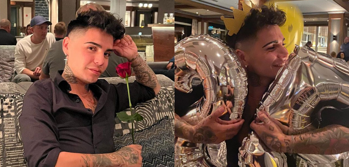 Leo Méndez Jr. festejó sus 25 años con sofisticada fiesta: “Los amo familia mía”