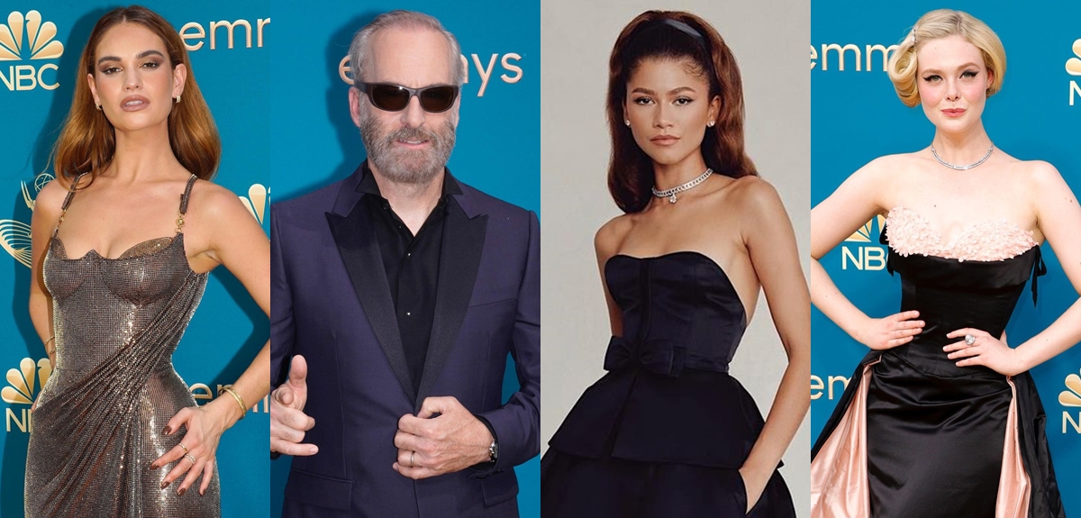 De Zendaya a Bob Odenkirk: los looks que llamaron la atención en la alfombra roja de los Emmy 2022
