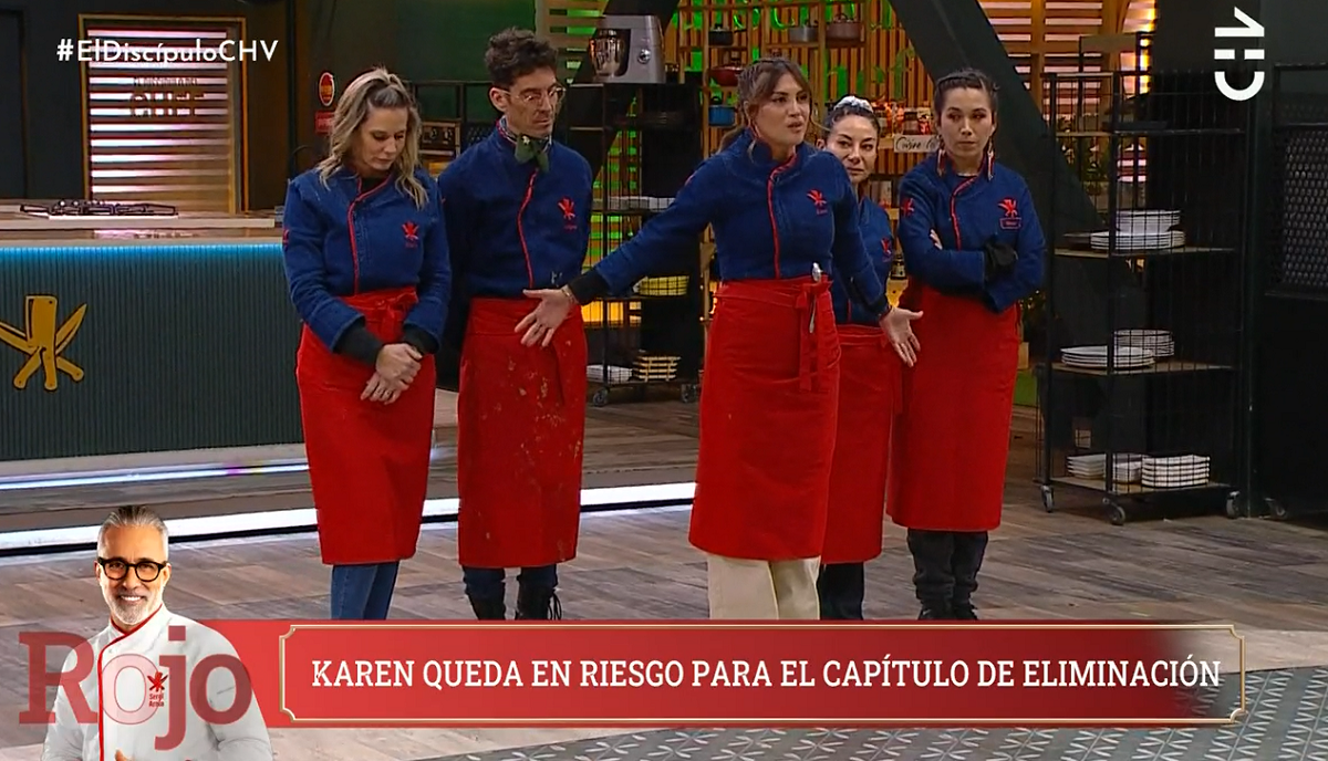 Nominada equipo rojo El Discípulo del Chef