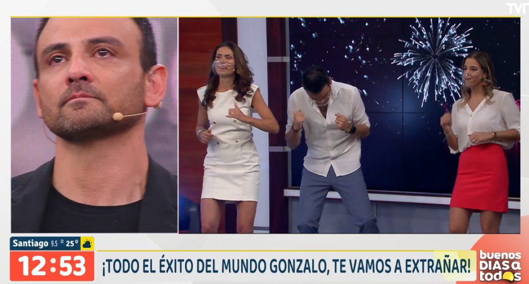 Gonzalo Ramírez se despide entre lágrimas de TVN tras más de 20 años: "Voy a volver a empezar"