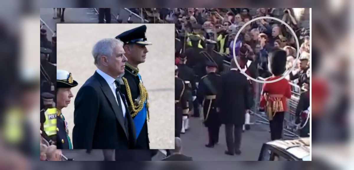 joven insultó a príncipe Andrés