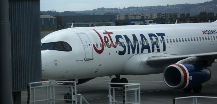 Empresa JetSmart cancela vuelo Concepción-Santiago.