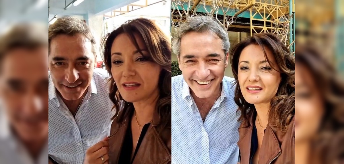 Priscilla Vargas le hizo tour por Canal 13 a José Luis Repenning y confesó: 