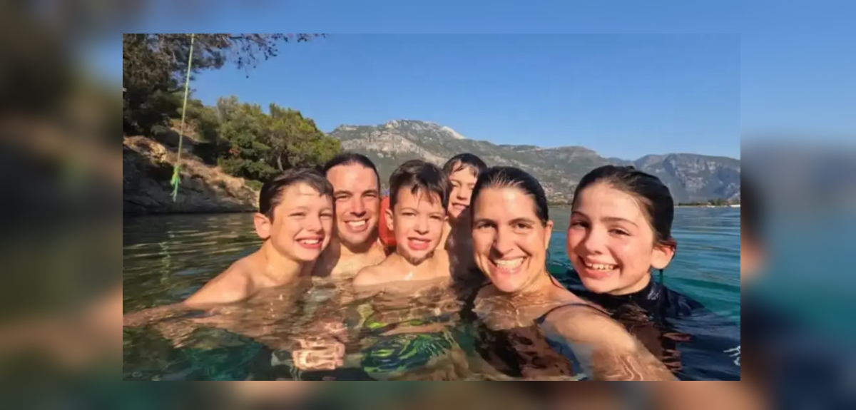 matrimonio recorre el mundo con sus hijos que perderán la visión