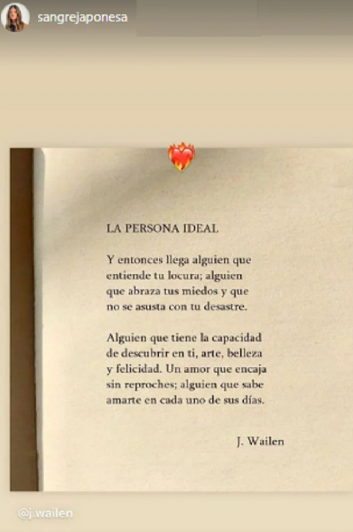 Reflexión de China Suárez