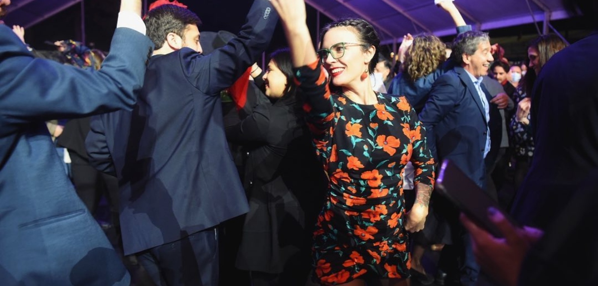 cueca ministra Camila Vallejo