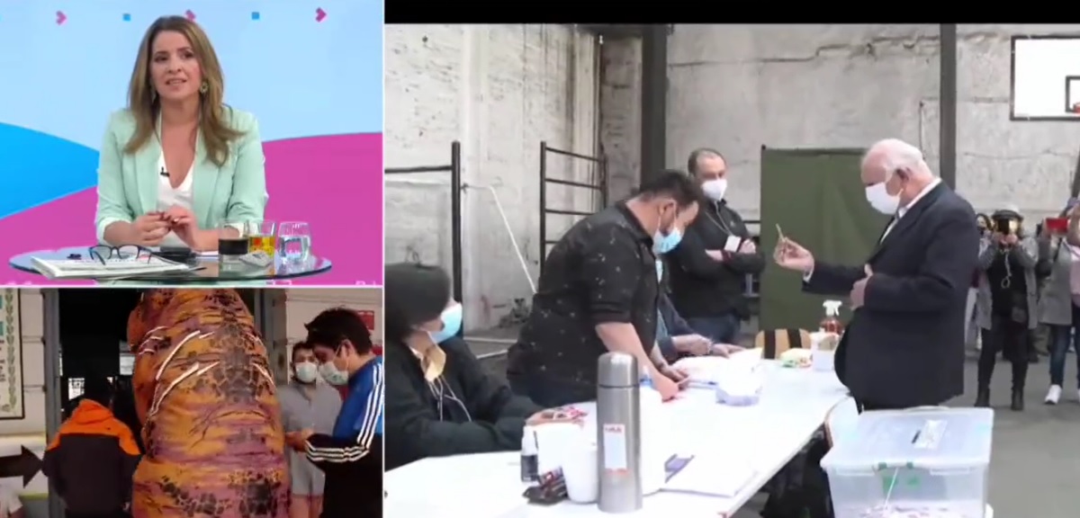 Relato de Monse Álvarez durante voto de Ricardo Lagos sacó risas: 