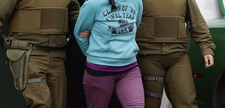 Mujer detenida en Puerto Montt