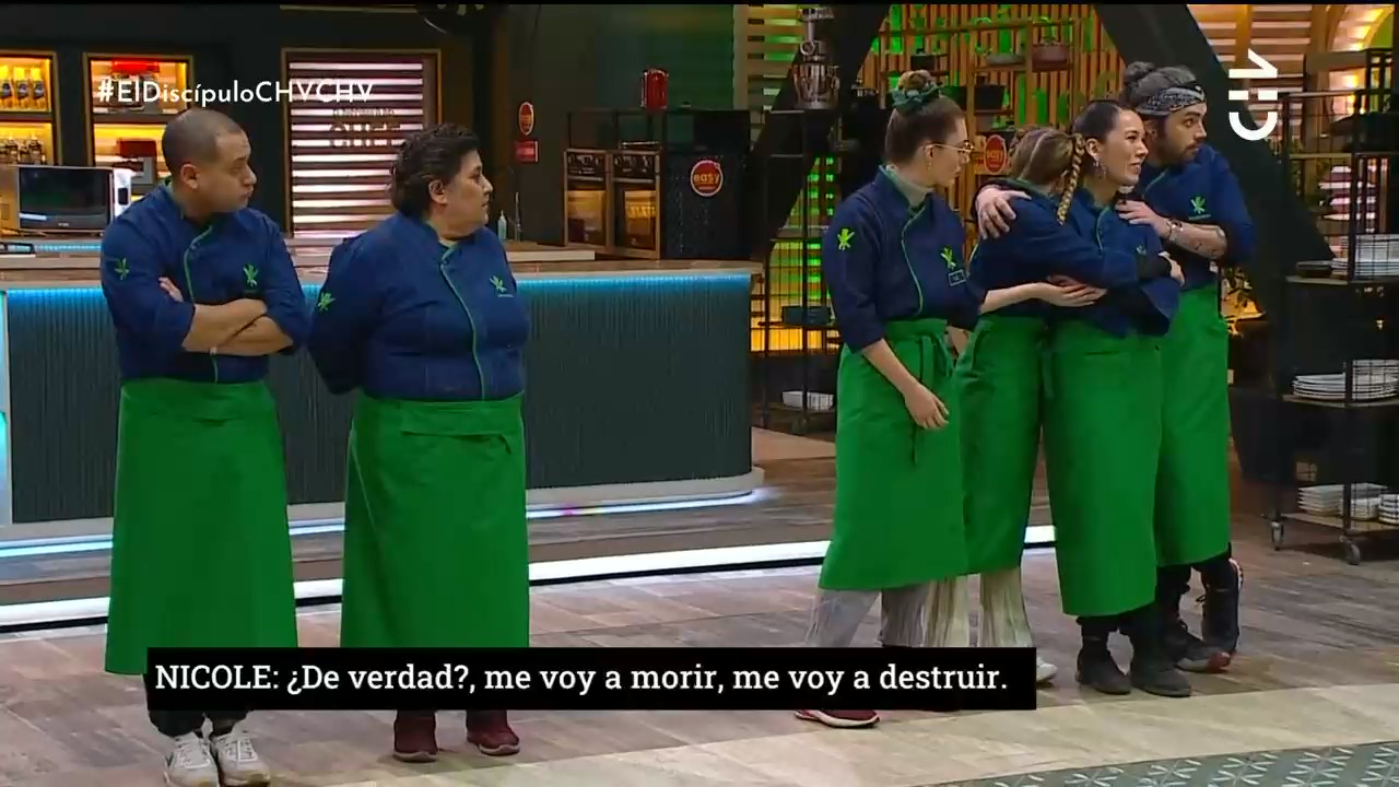 Participante se quebró tras ser nominada por Ennio Carota para el capítulo de eliminación El Discípulo del Chef