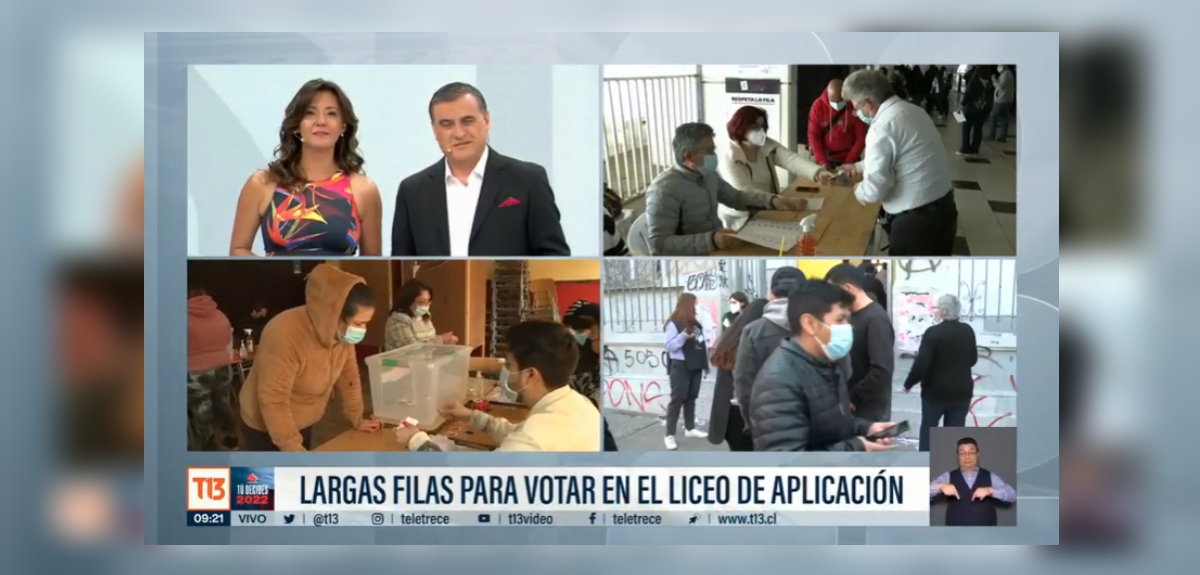 Priscilla Vargas reapareció en pantalla por cobertura del plebiscito: ¿se acerca a las mañanas?