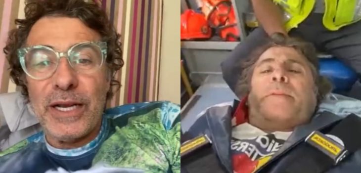 Fernando Larraín actualizó sus estado de salud tras accidente en moto