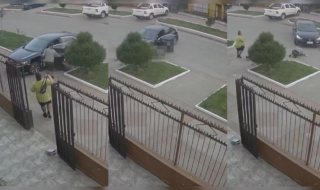 Adultos mayores sufren violento portonazo en Hualpén