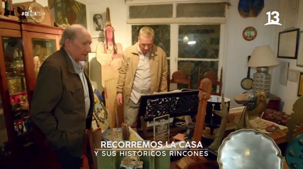 Llena de antigüedades y con su propia galería: Luis Alarcón mostró su casa en "De tú a tú"