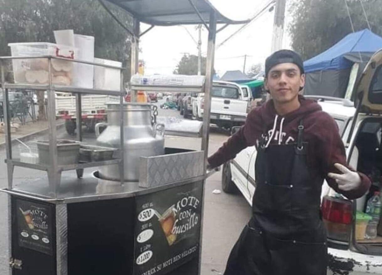joven vendedor de mote con huesillo muere baleado en plaza de Pudahuel