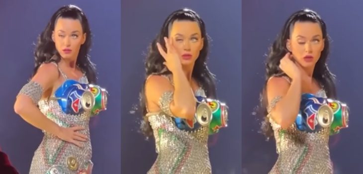 Katy Perry preocupó a sus fans al no poder levantar un párpado en pleno show: ¿qué le ocurrió?