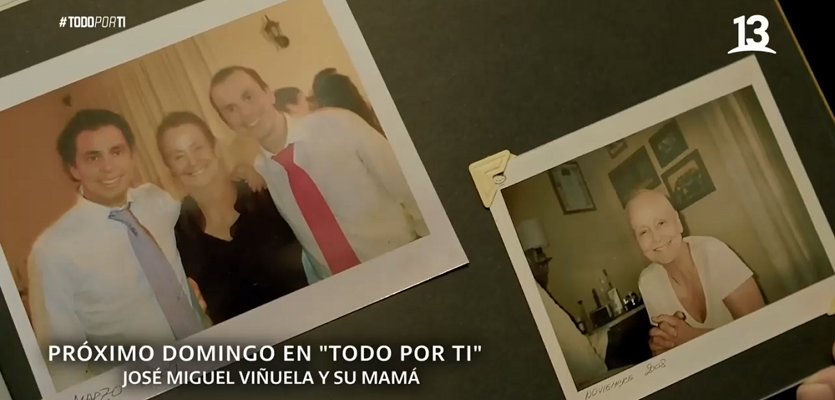 José Miguel Viñuela se emocionará al hablar del crudo cáncer que afectó a su mamá