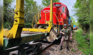 tren descarrilado Mafil