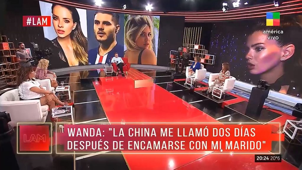 Wanda Nara affaire China Suárez
