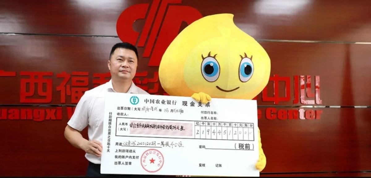 Chino se disfrazó de pájaro tras ganar la lotería: desconfía de su familia