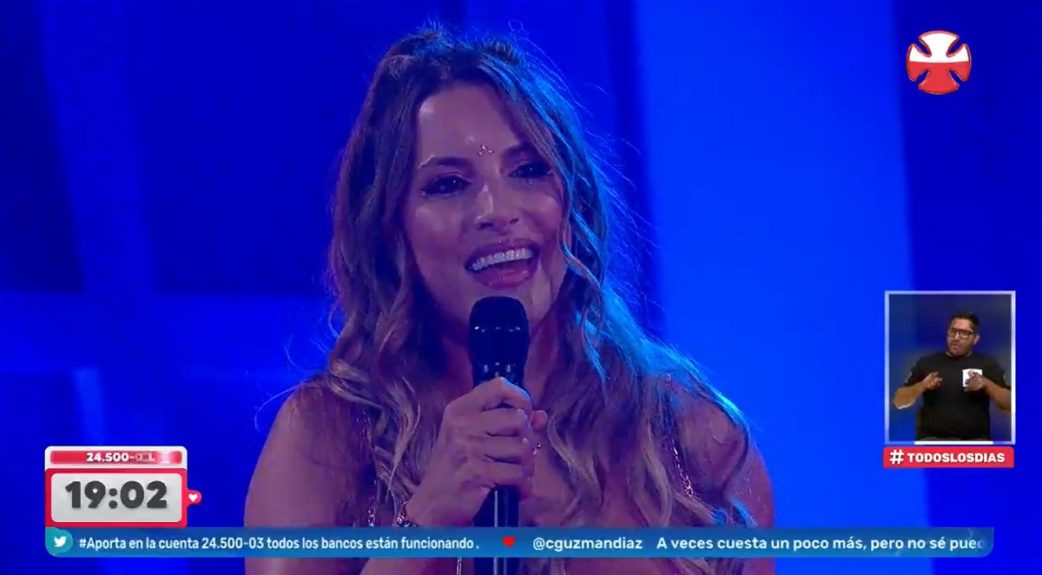 Lucila Vit en la Teletón 2022