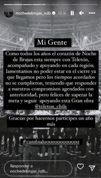 Noche de brujas banda