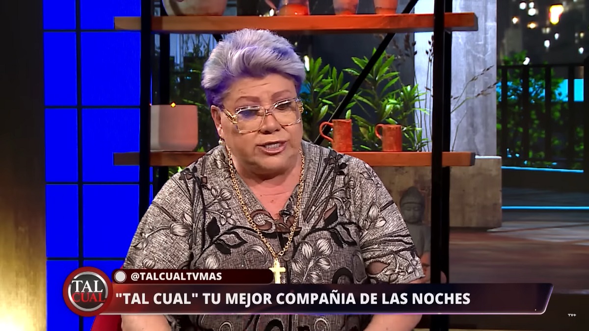Paty Maldonado en el panel de Tal Cual