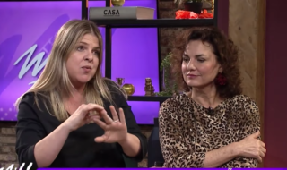 Aranzazú Yankovic contó en 'Milf' cómo reaccionó cuando su hijo le pidió que le pintara las uñas.