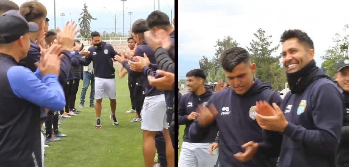 La emotiva despedida que tuvo Luis Jiménez en Magallanes: 