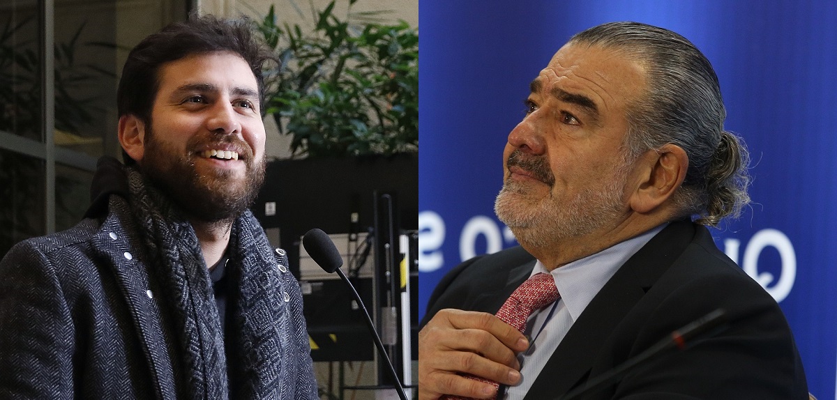 Diego Ibáñez y Andrónico Luksic