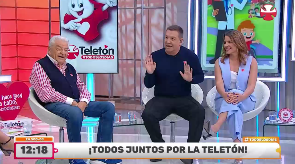 La broma de Julio César Rodríguez en Matinatón por cambio de animadores de Mega, Canal 13 y TVN