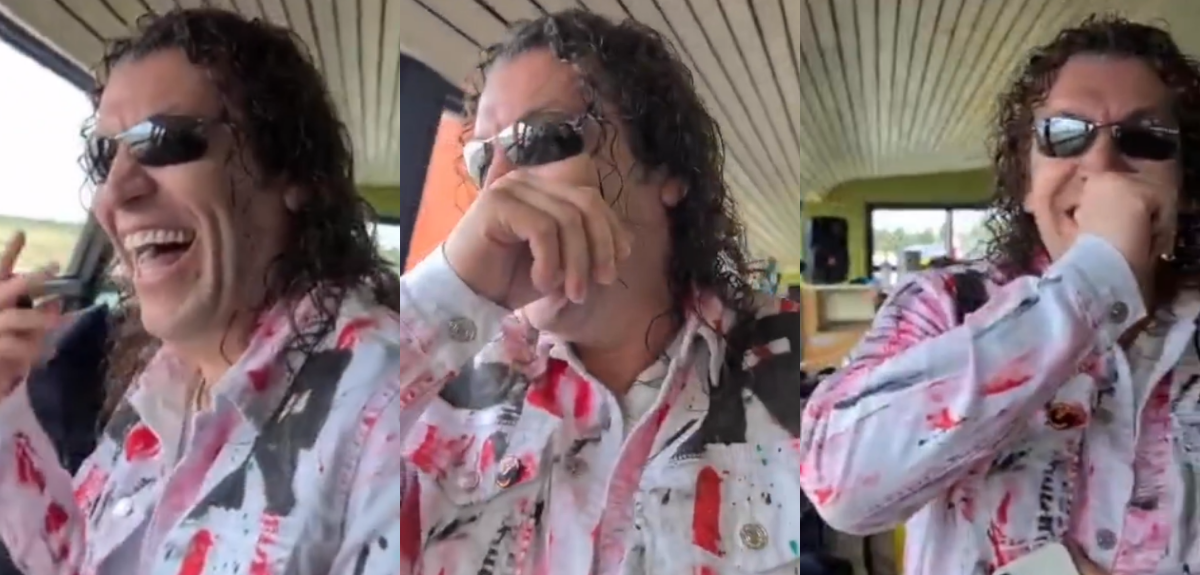 La particular broma de Leo Rey que sorprendió al aeropuerto de Chiloé.