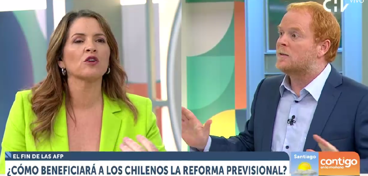 Monserrat Álvarez frenó a Rojo Edwards en debate sobre reforma de pensiones: "No desinformemos"
