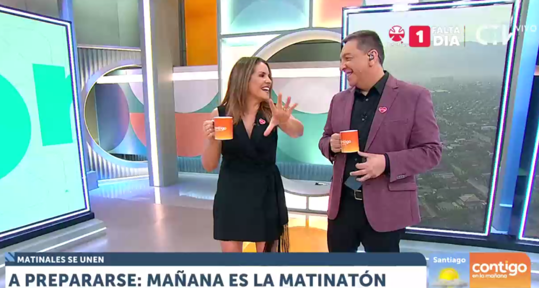 Monserrat Álvarez bromeó con "regreso" de Repenning y Priscilla Vargas a Mega por Matinatón