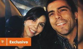 Pamela Lagos y su esposo Felipe Vásquez