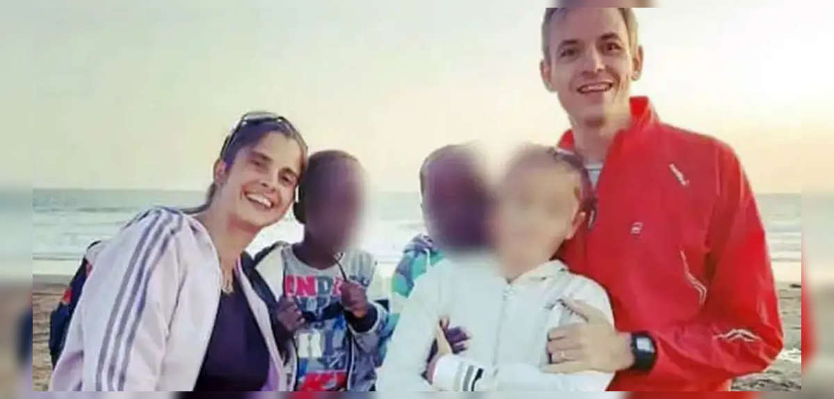 Detienen a pareja que adoptó a mellizos de África y luego los abandonó: acusaron razones personales