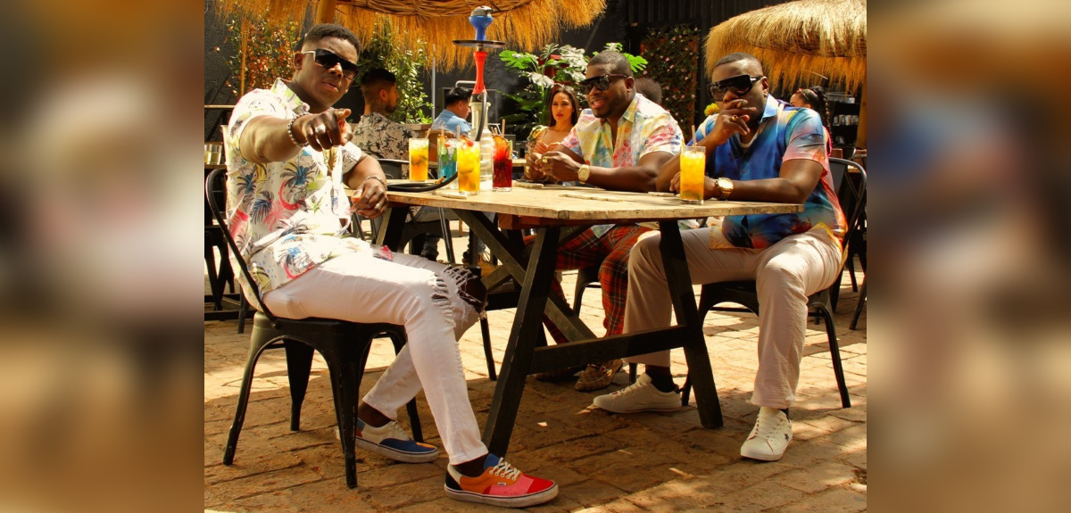 Los tres Reggaeton Boys, juntos de nuevo.