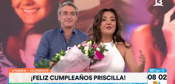 Cumpleaños de Priscilla Vargas en Tu Día