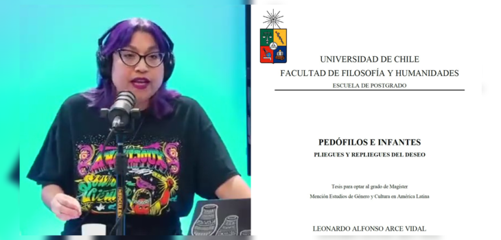 Alejandra Valle tras cuestionada tesis de la U. de Chille: “No estoy defendiendo la pedofilia...”