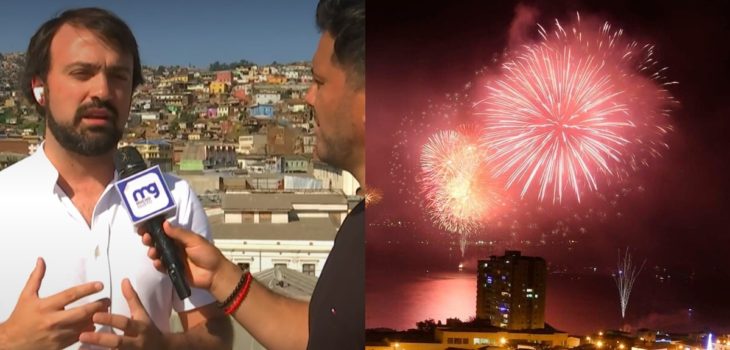 Alcalde Sharp confirma que habrá fiesta de Año Nuevo en Valparaíso 