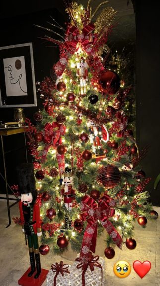 Coté López mostró la "pomposa" decoración de su árbol de Navidad y reveló qué cenará en Nochebuena