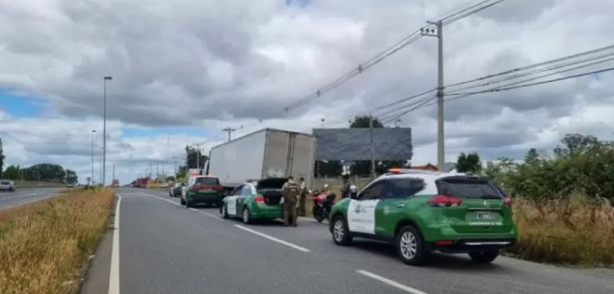 Camionero fue víctima de robo con secuestro en Osorno: trasladaba salmones