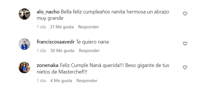 cumpleaños Naná MasterChef