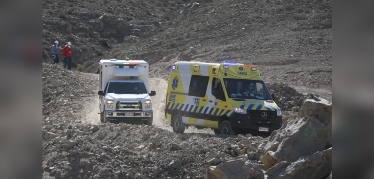 Confirman muerte de un trabajador tras derrumbe en mina Fiel Rosita en región de Atacama.
