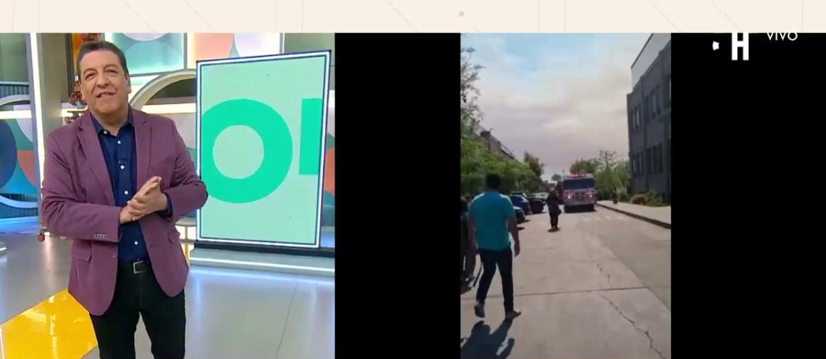 La particular reacción de Julio César Rodríguez tras incendio en CHV: “estamos pasado a humo”