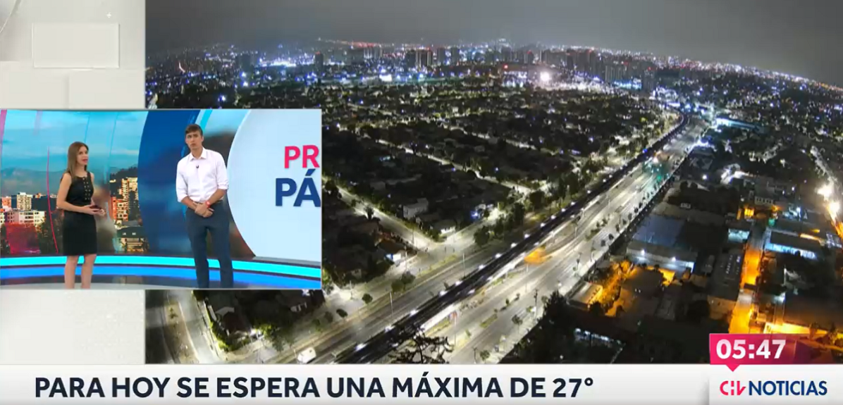 Roberto Cox regresó a CHV Noticias
