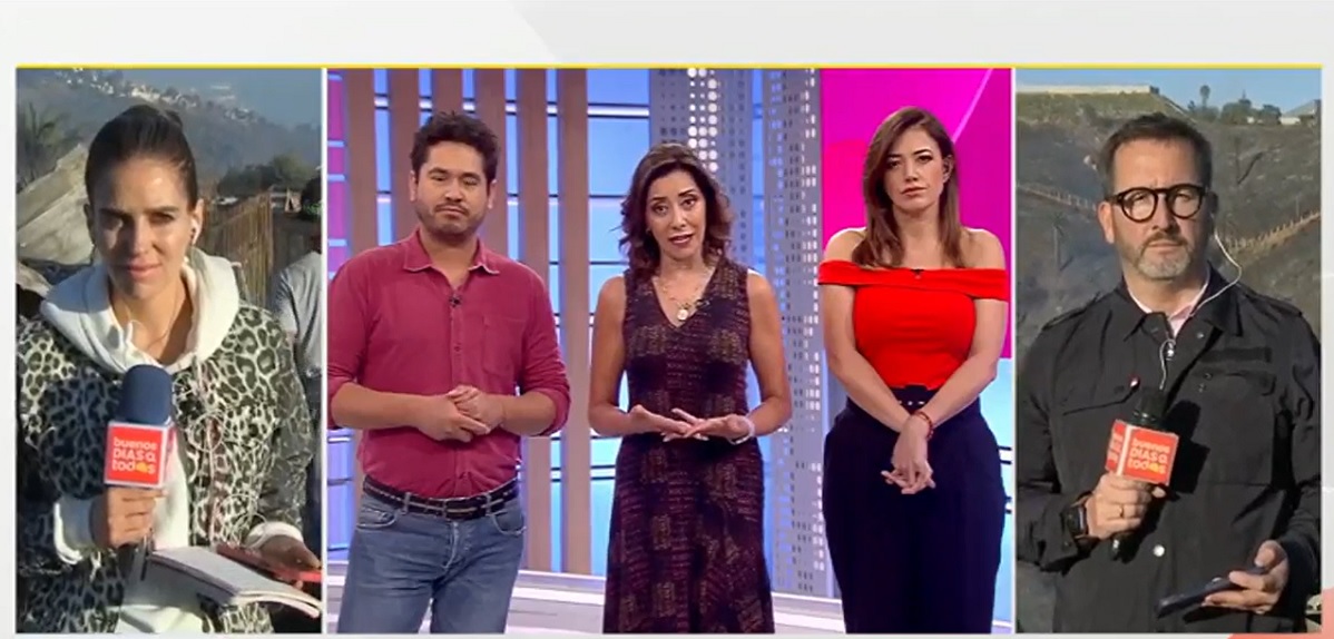 Mari Godoy Eduardo Fuentes estreno matinal TVN