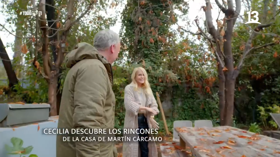 Martín Cárcamo realizó tour por su casa en la "Todo por ti"