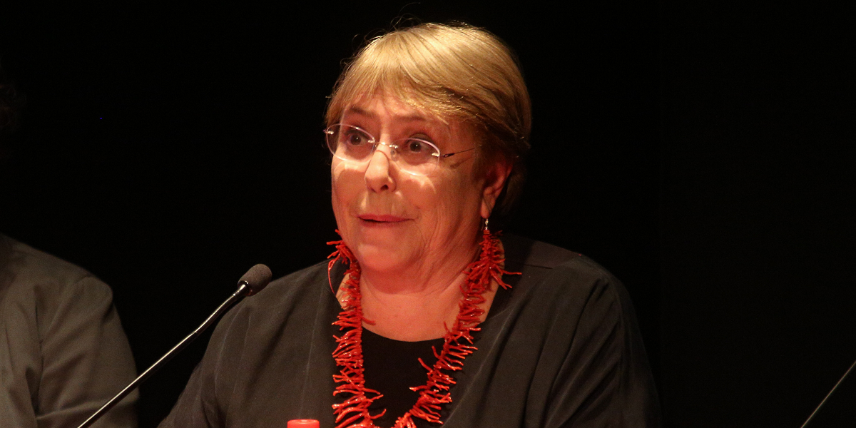 Michelle Bachelet se refirió al proceso constituyente y a la manera en que podría contribuir