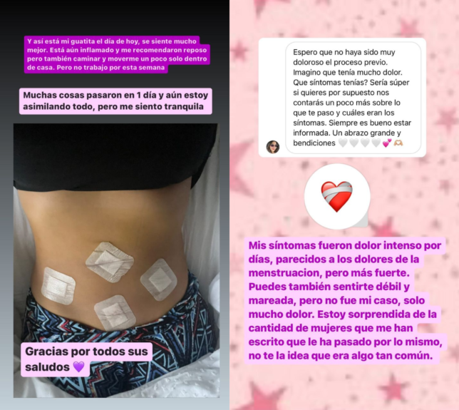 Natalia Rodríguez preocupó a seguidores tras ser operada de urgencia.