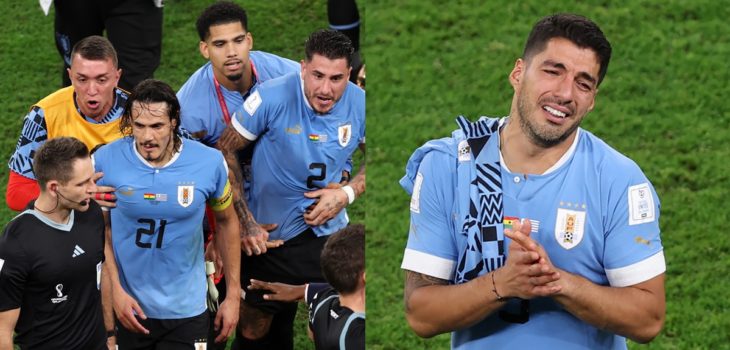 Uruguay queda eliminado de Qatar pese a victoria frente a Ghana: hubo tenso momento con árbitro